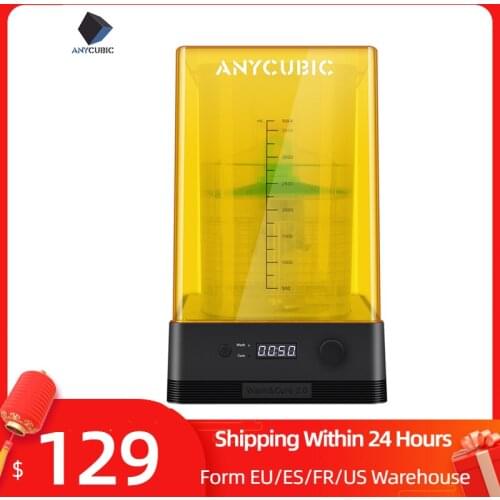 ANYCUBIC 3D Printe 3d принтер impresora 3d Wash & Cure 2.0 Upgraded 2 in 1 Wash and Cure Machine for Photon Photons LCD SLA DLP