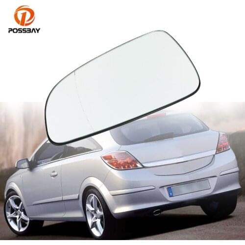 Car Rearview Mirror Glass Heated Left Right Side Mirror White Glass Replacement Parts for Opel Astra H 2004 2005 2006 2007 2008