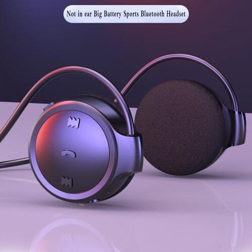 Bluetooth Headphones Headset TF Card 40H Working Time Wireless Earphone Stereo Bendable Sport Microphone Handfree MP3 player