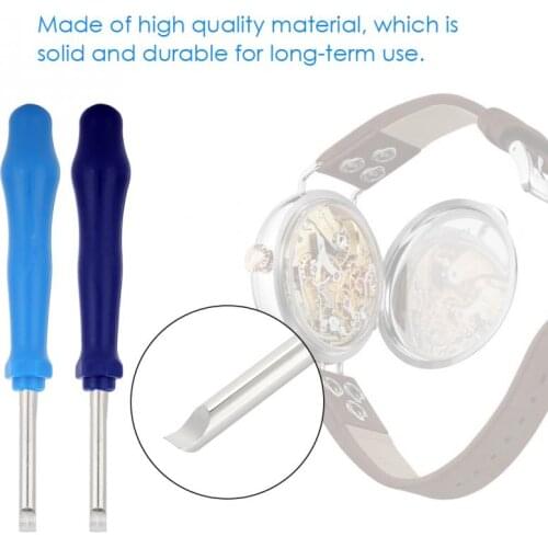 Watch Back Case Cover Opener Remover Alloy Steel Opening Knife Wrench for Watchmaker Watch Repair Battery Replacement Tool