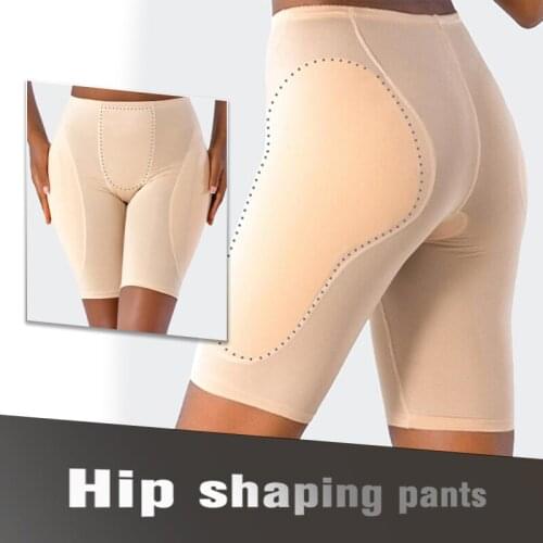 Women High Waist Body Shaper Slim Underwear Tummy Corset Shapewear Panties Hip Pads Enhancer Booty Fake Ass Butt Lifter