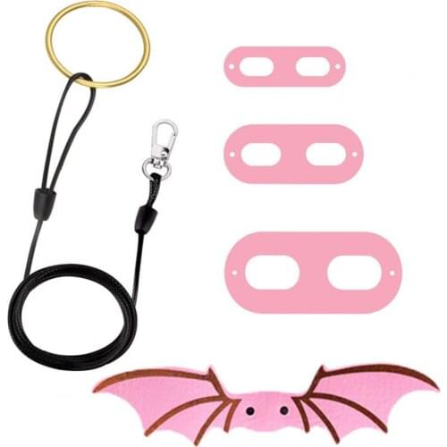 Creative 1 Set Eco-friendly Lizard Leather Traction Rope Pet Supplies Small Animal Leash Multiple Colour for Outdoor