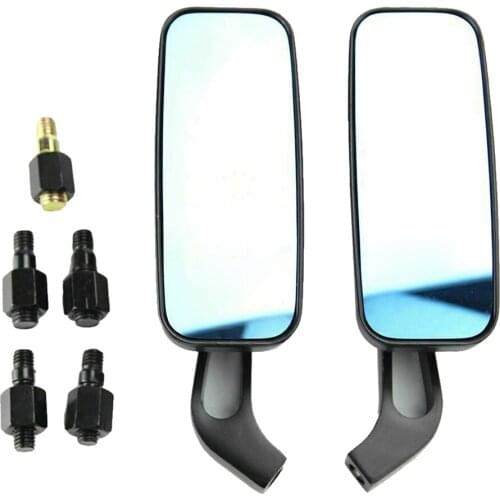 Motorcycle Rearview Mirrors 8/10Mm For Yamaha for Honda for Suzuki, Universal Fits