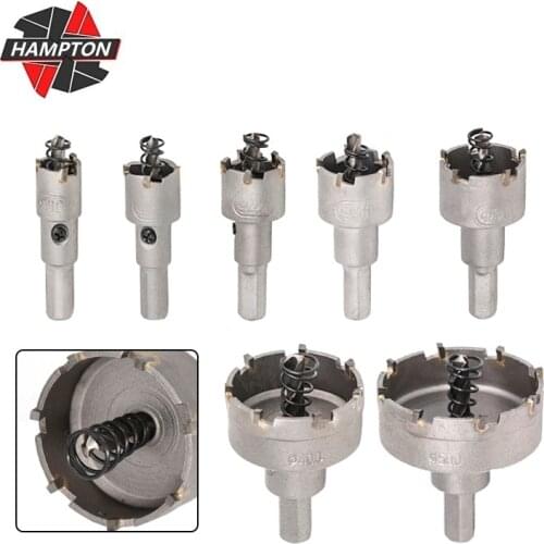 6/10/13pcs Hole Cutter Drill Set TCT Drill Bit 16-53mm Hole Saw Set Carbide Tipped Metal Tool Hole Saw Cutter Core Drill Bits