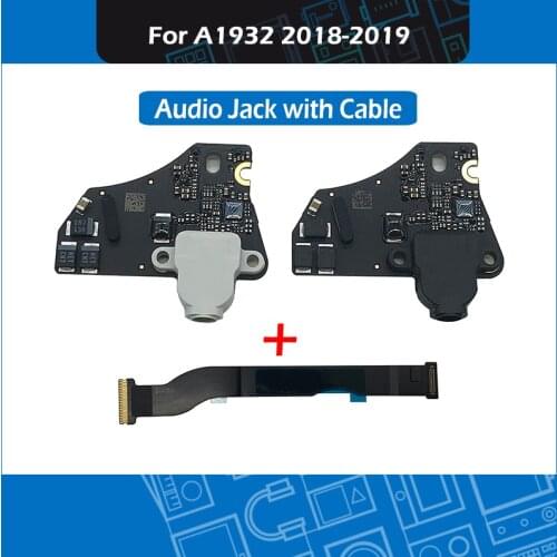 New A1932 Audio Jack Flex Cable 820-01124-A 820-01124-04 821-01528-A For Macbook Air Retina 13" A1932 Headphone Jack MRE82