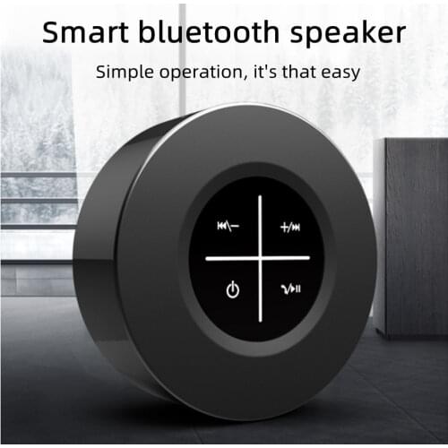 New Bluetooth speaker Metal small audio mobile phone computer laptop subwoofer small steel gun card small speaker