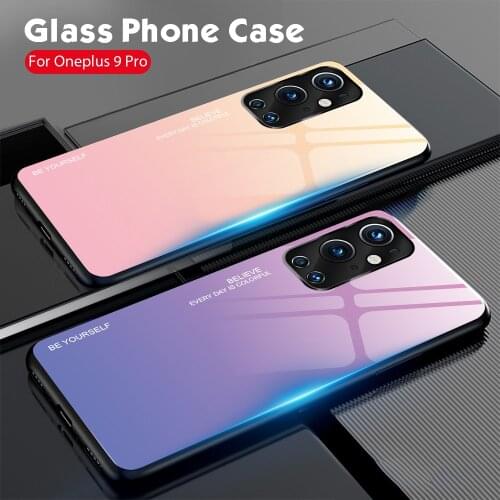 Glass Phone Case for OnePlus Nord CE 5G N100 N10 9 Pro Case Protetcive Cover for One Plus Nord CE Core 5G 2021 Funda 1+ Nord CE