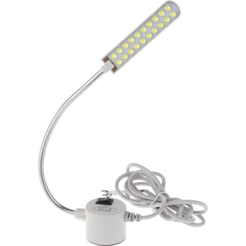 220V Sewing Machine LED Light - 20 Lamp for Studio, Garment Factory, Workbenches
