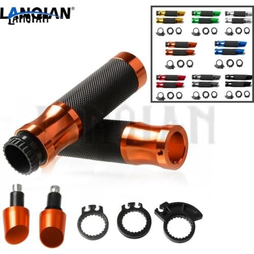 Motorcycle CNC 22MM Brake Clutch Handle Set Grip&Handlebar EndsFor RC200 RC390 RC 200 390 200 250 390 2013-2016