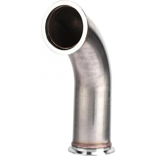 Universal 3inch 90 V-Band with Clamp Pipe Short Leg Stainless Steel Downpipe Car Accessories