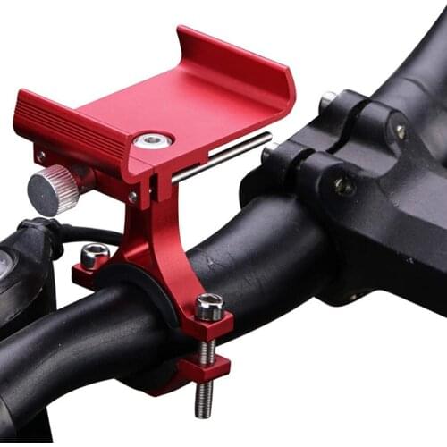 Bicycle Phone Holder Universal Bike Motorcycle Handlebar Clip Stand Mount Adjustable Cell Phone Holder Bracket For iPhone Etc