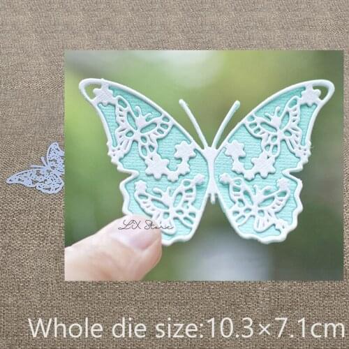 XLDesign Craft Metal Cutting Die Stencil butterfly decoration Scrapbook Paper Card Craft Album DIY Embossing Die Cuts