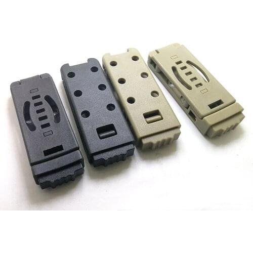 1pcs /bagSERPA CQC Travel Buckle mini Tek Lok Belt black Clip For Knife Kydex Sheath Holster DIY Outdoor Tool