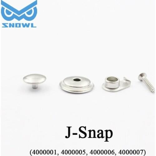 316 Stainless Steel J-Snap Fastener Snowl For Marine Boat Canvas Cover J-Snap