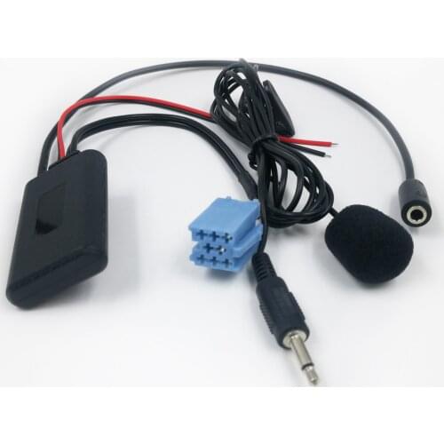 Car Bluetooth AUX Audio Input Adapter Cable MINI ISO 8Pin 20Pin Transfer Wire for VW Volkswagen Blaupunkt Radio