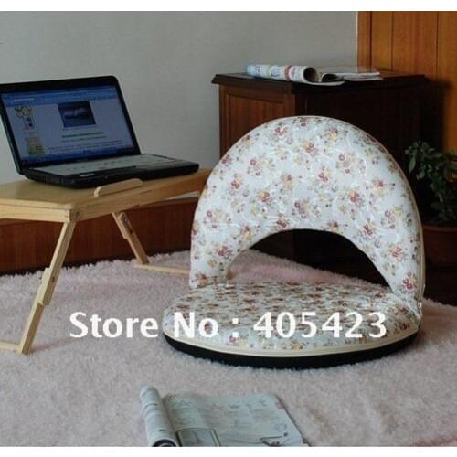 Free shipping! 1pcs/lot,flower Solid color Living room sofa leisure chair, floor chair,laptop folding chair