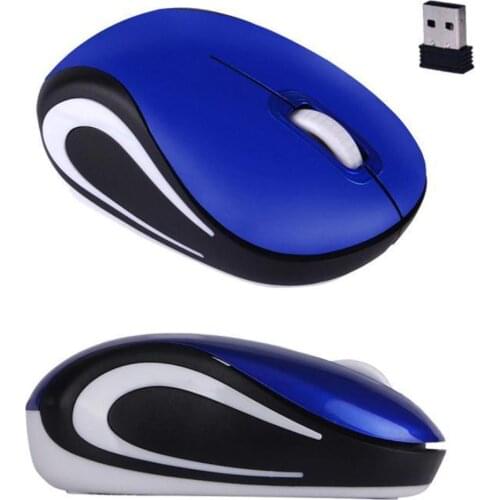 Mini 2.4 GHz 800-1600 DPI Wireless Optical Mouse Mice for PC Laptop Notebook 2019NEW