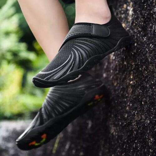 Rubber Sole Wading Shoes Non-Slip Men Soft Shoes Dive Boots Beach Socks Shoes Swimming Shoes