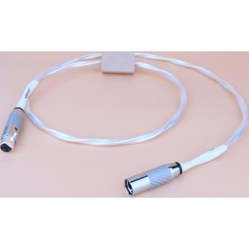 Nordost Odin Super Reference 110 OHM Digital Coaxial Audio Cable White Carbon Fiber Rhodium Plated XLR Balance Plug