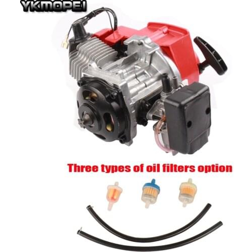 Motorcycle 47cc 49cc 2 Stroke Pull Start Engine Motor For Mini for Pocket Dirt Bike ATV Scooter