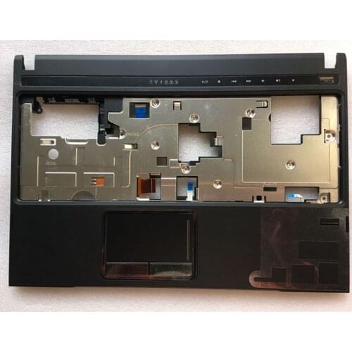 GZEELE NEW FOR DELL Vostro 3300 V3300 Palmrest Touchpad + Power Button Board 05X1WT 5X1WT WIth Fingerprint upper case cover