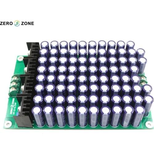 GZLOZONE Assembled H-P-O-S.CAP 84pcs 330uf 63V Low Impedance Amplifier Power Supply Array Board