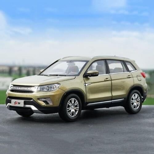 Diecast 1:18 Scale Automobile CS75 Off-road Vehicle SUV Alloy Static Car Model Collection Decoration Souvenir Ornaments Display