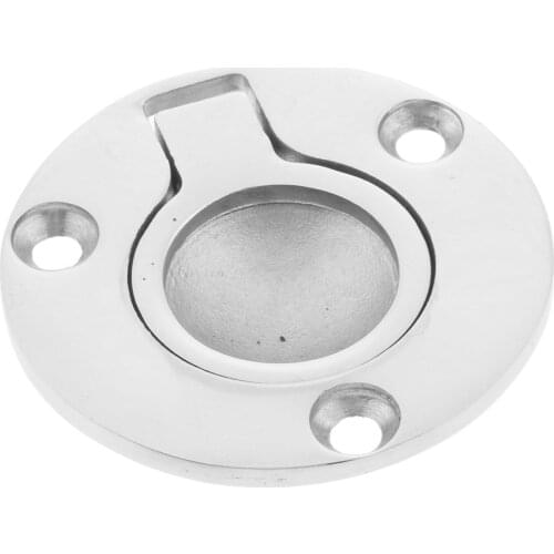 Boat 316 Stainless Steel Flush Lift Ring / Hatch Pull Handle 50mm 2"