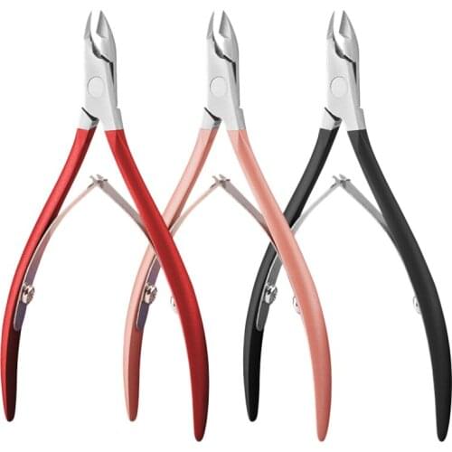 Meisha 1PCS Nail Scissor Nail Cuticle Nipper Cutter Clipper Scissor Dead Skin Remover Trimming Manicure Nail Art Tools HE0001