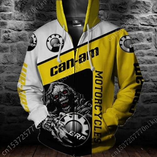 2021 Can-Am BRP Brand Mens Hoodie High Quality Harajuku Streetwear 3D Anime Oversized Hoodie Hip Hop Mens Clothes Sweatshirt