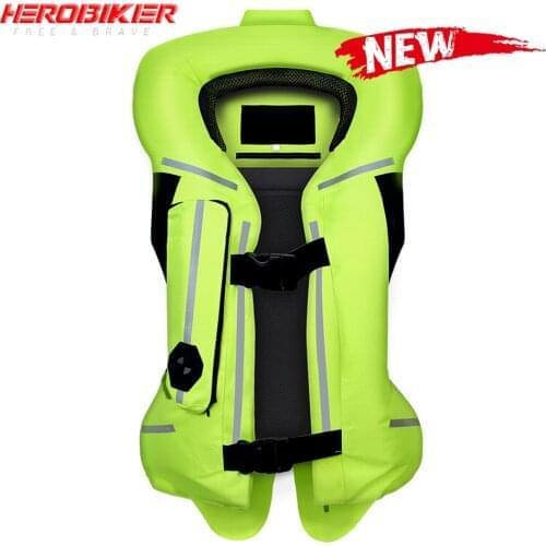 NEW Reflective Jacket Motorcycle Air Bag Safety Vest Reflective Jacket Airbag Moto Professional Advanced Reflective Clothing