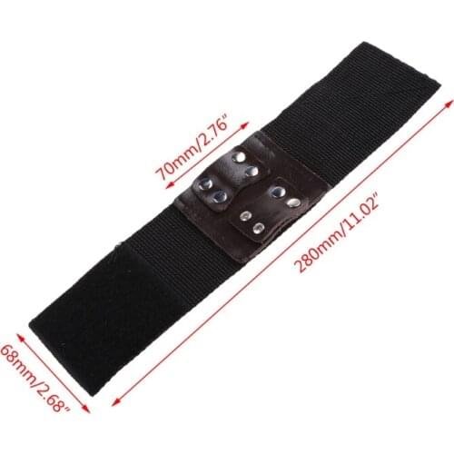 New Fishing Wrist Band Elastic Adjustable Wristband Protector Catapult Slingshot