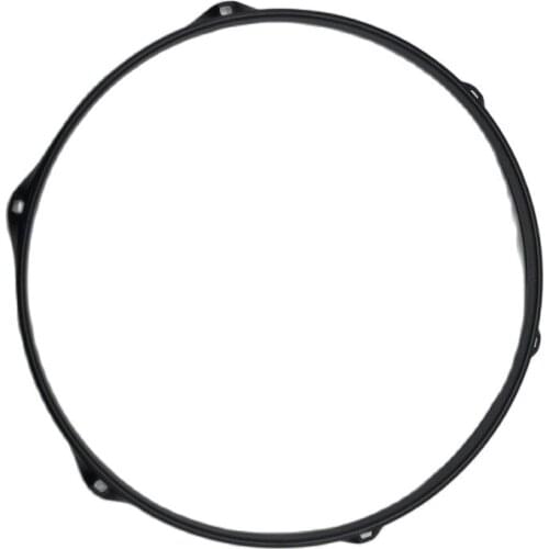 Black 14inch 6 hole drum hoop drum rim