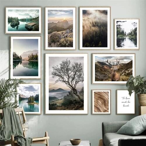 Landscape Pictures Modern Pictures for Bedroom Sea Beach Wall Art Canvas Painting Prints Wall Art On Loft Frameless