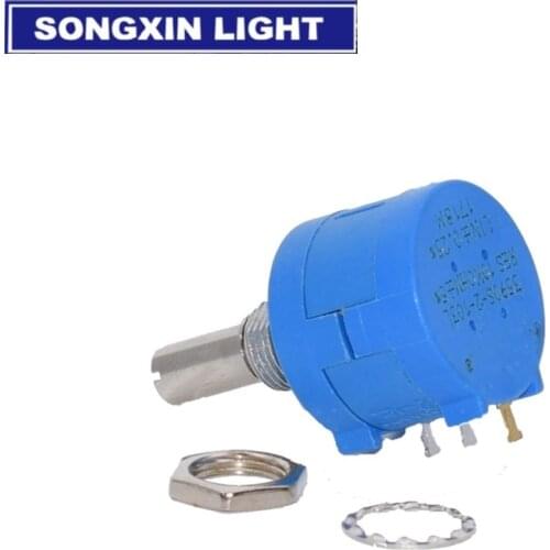 10PCS 3590S series potentiometer 500 1K 2K 5K 10K 20K 50K 100K ohm 3590S-2-103L 3590S 101 102 103 104 201 202 203 501 502 503