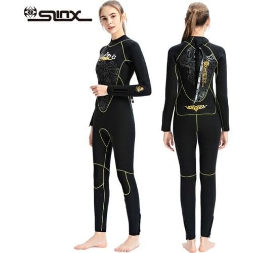 SLINX Scuba diving 5mm wetsuit rubber wetsuit mens neoprene spearfishing full body swimwear mergulho diving kite surfing suit