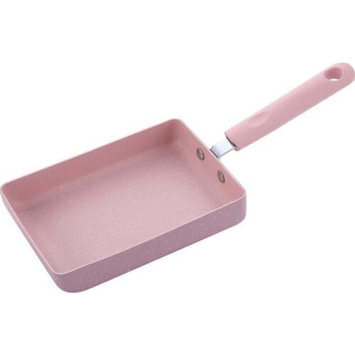 Tamagoyaki Japanese Omelette Pan Rectangle Frying Pan Mini Frying Pan For Induction Gas Stove Steak Pot Breakfast Cookware