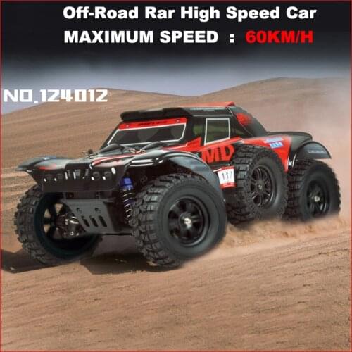 WLtoys 124012 RC Cars 1/12 4WD Remote Control Drift Off-road Rar High Speed Car 60KM/H Short Truck Radio Control Racing Cars