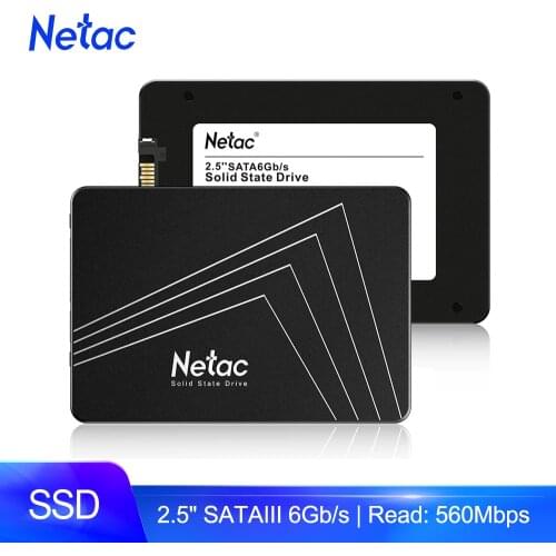 Netac SATA SSD 2.5 Inch 360gb 512gb 960gb 1920gb 1tb HD SSD Hard Disk 120gb 128gb 240gb 256gb 360gb Internal Solid State Drive