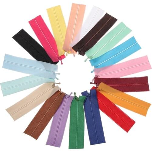 5Pcs High Quality Mini Zipper 19 Colors Doll Clothing Zippers Garment Applique DIY Handmade Sewing Scrapbooking Accessories