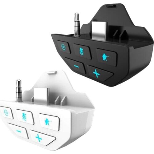Stereo Headset Adapter Audio Headphone Converter Sound Enhancer For Xbox One Controller Xbox Series /X/ S Playstation 5 Adapter