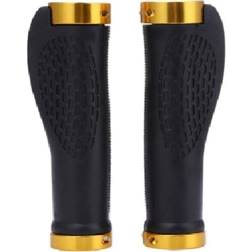 Ergonomic Bike Handle Grip Road Cycling Bicycle Anti-Skid Rubber Lock Handlebar U7EF