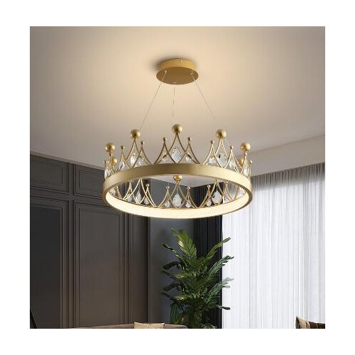 Crown crystal chandelier Crystal Chandeliers Luxury Lighting For Living Room Bedroom Hall Hotel Restaurant Dining Room Fashion