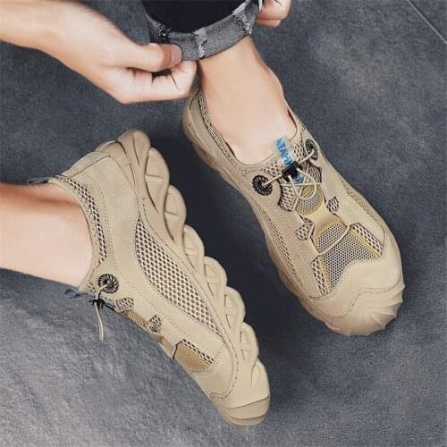 2021 New Mens Casual Walking Shoes Brand High Quality Handmade Comfortable Loafers Non-Slip Male Minimalist Driving Footwear