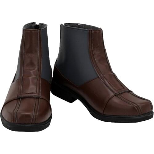 New Star Cosplay Wars Boots Brown Shoes Halloween Carnival Made EU/European Size