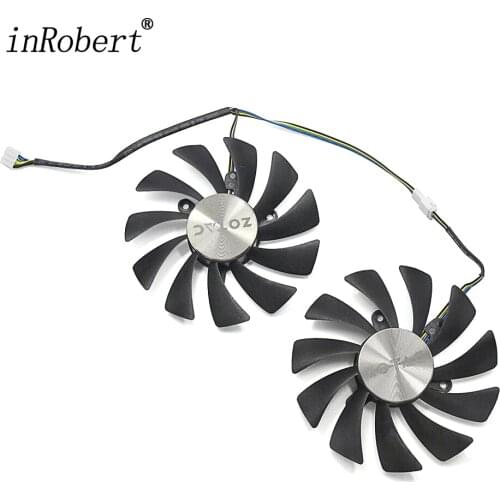 95mm GAA8S2U 42MM 4Pin Cooler Fan Replacement For ZOTAC GTX 1070 1080 Ti GTX 1070Ti 1080Ti AMP Edition Graphics Card Cooling Fan