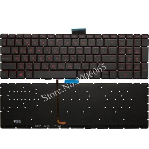 Russian Laptop Keyboard for HP 15-au 15-au000 15-AN 15-an000 15-AW RU Keyboard with backlit