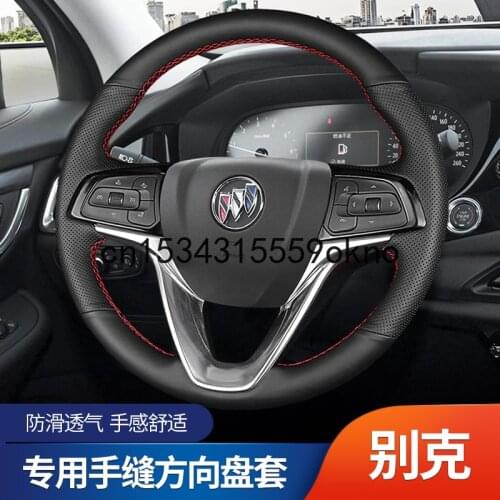 DIY Car Steering Wheel Cover Custom Fit For Buick Encore GX 2020 Car Accessories