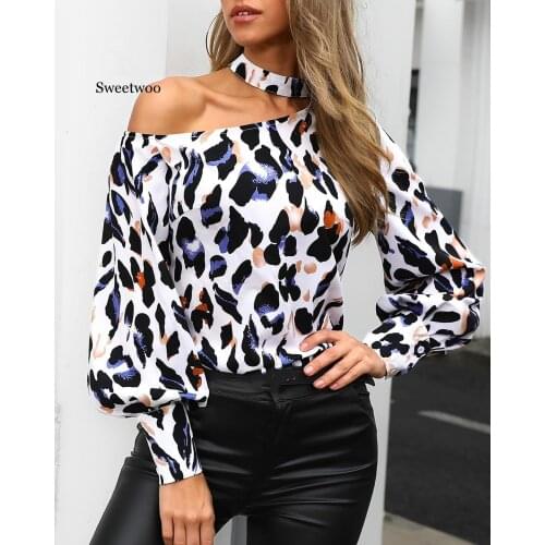 SWEETWOO Leopard Blouses