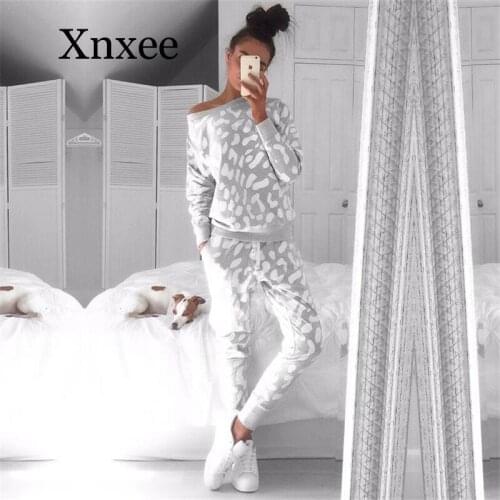 Autumn Winter Fashion Women set Clothing Casual Women sweatshirt +pants 2 pieces Set tracksuit hoodie Casual Warm Suit sleepwear